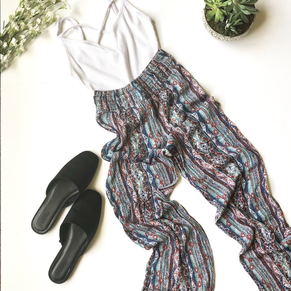 Boho Chic Tribal Flare Pant
